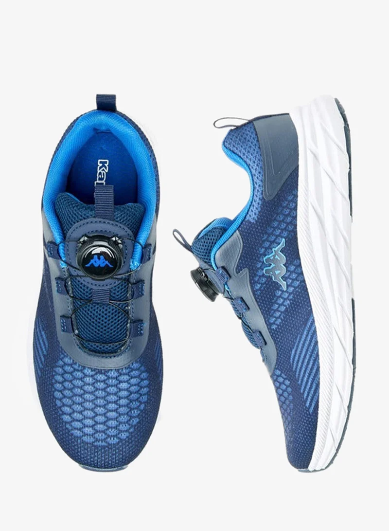 Kappa Boys' Panelled Sports Shoes with Rotating Buckle Closure