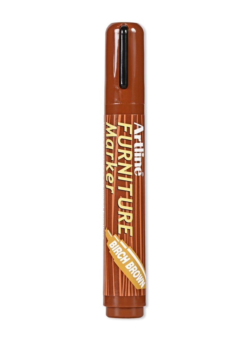 Artline 95 Furniturre Marker in Blister Pack, Chisel Nib Line 2-5mm, Color: Birch Brown - ARMK95BBR-BP - Image 3
