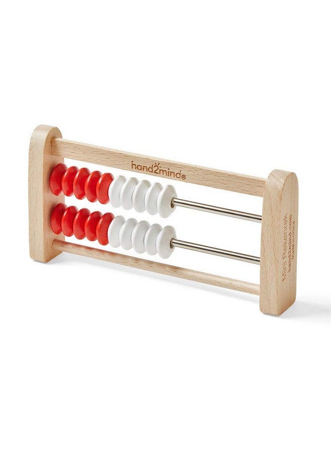 hand2mind hand2mind Mini 20-Bead Wooden Rekenrek Class Set, Number Rack for Kids, Abacus for Kids Math, Counting Beads, Math Counters, Educational Toys for Elementary Kids, Math Manipulatives (Set of 25)  - Image 4