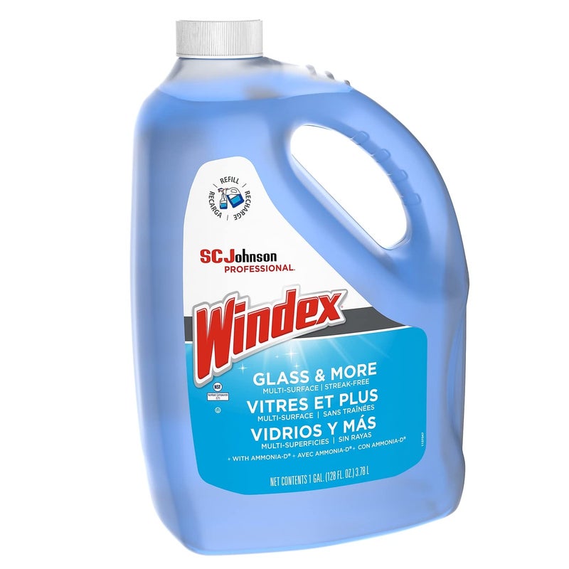 SC Johnson Windex Unscented Glass 1 gallon - Image 3