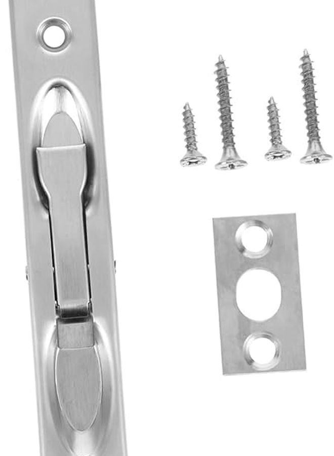 قفل أمان للباب الفرنسي من الفولاذ المقاوم للصدأ مزلاج مخفي لسطح البوابة ومعدات الترباس - Image 1