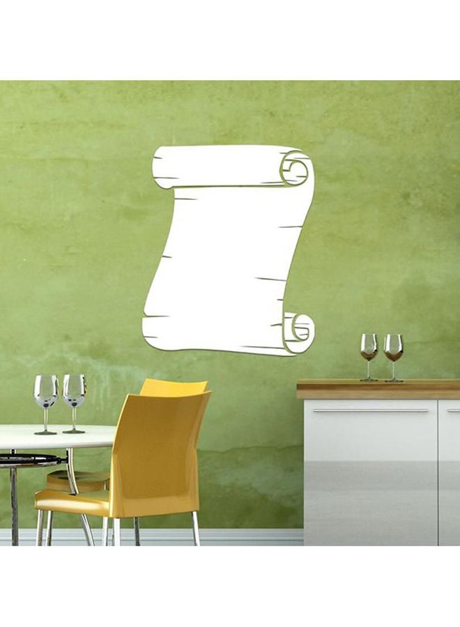 Self Adhesive Used As Board Wall Decorative Sticker White 65 x 55cm - Image 1