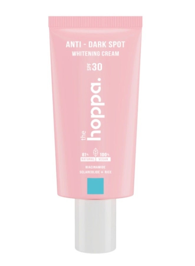 كريم تفتيح البشرة مقاوم للبقع الداكنه بعامل حمايه 30 SPF من هوبا 50 مل