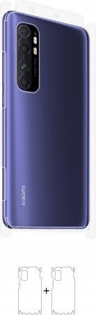 Xiaomi Mi Note 10 Lite Back Side Protective Shock Absorbing Polyurethane Film Made in America