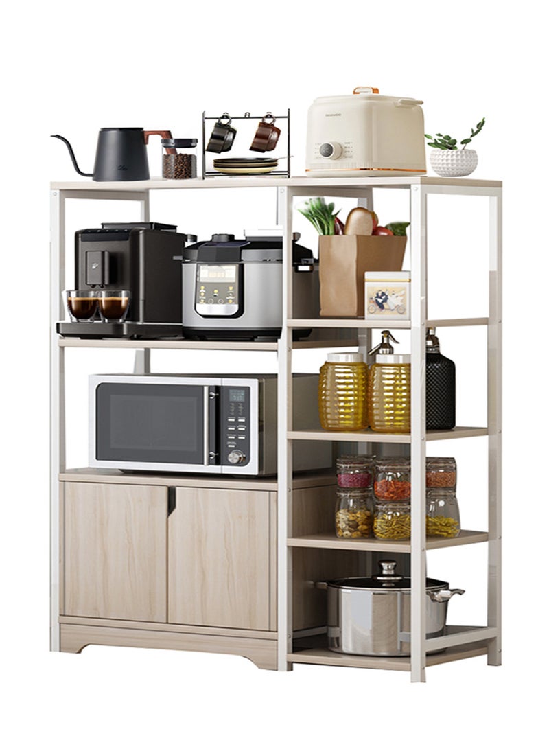 ZUIHAO 4-Tier Coffee Cabinet Large Storage Rack - Image 5