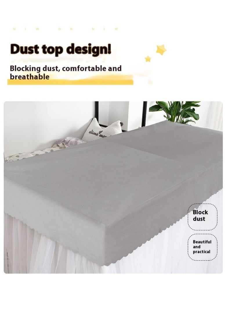 Bluejw - Upper Deck Single Bed Curtain Privacy Bed Tent With Stand And Mosquito Net - Image 1