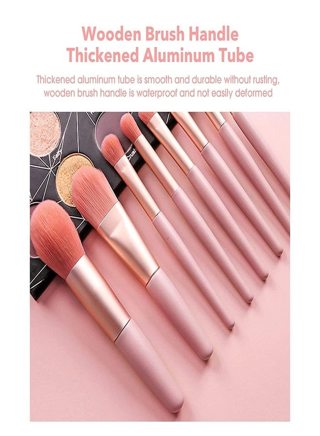 ACHARAJ Travel Makeup Brush Set Brushes Bag Bridesmaid Gift Foundation Brush with Travel Makeup Bag for Wedding Bridal Shower Favors Bachelorette Party Gift (1 set) - Image 5