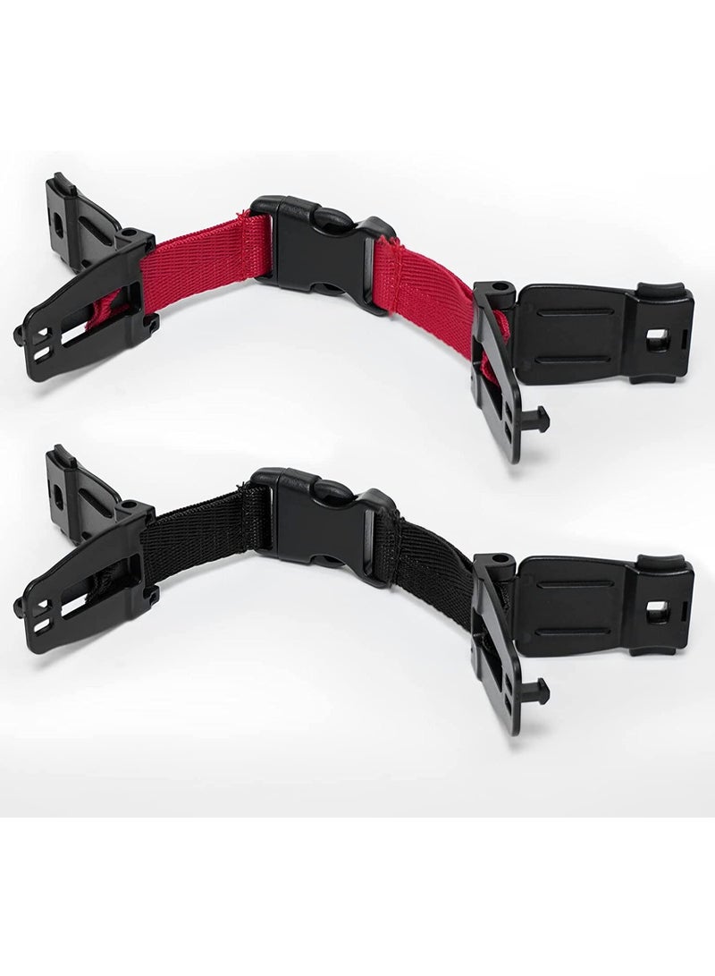SOLARAE Universal Child Chest Harness Clip, Car Seat Safety Belt Clip Buckle, Anti-Slip Baby Chest Clip Guard Compatible with Seats, Strollers, High Chairs, Schoolbags, for 1.5-inch Width Harness - Image 4
