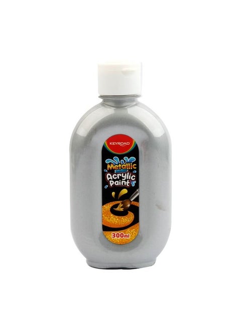 Keyroad Acrylic Color (300ml) metallic silver