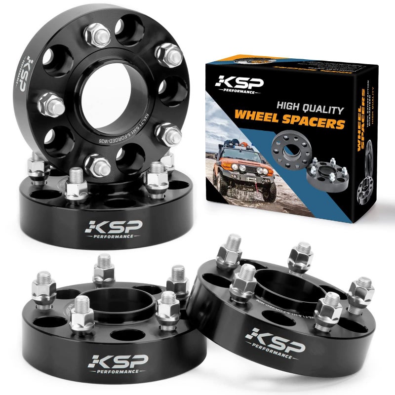 KSP 5x5 Wheel Spacers for Grand Cherokee 19992010Wrangler 2007201815 Thick 5x127mm Wheel Spacer with 715mm Bore 1220 Stud Compatible with Jeep Commander XK38mm Tire Spacer for WJ WK JK JKU