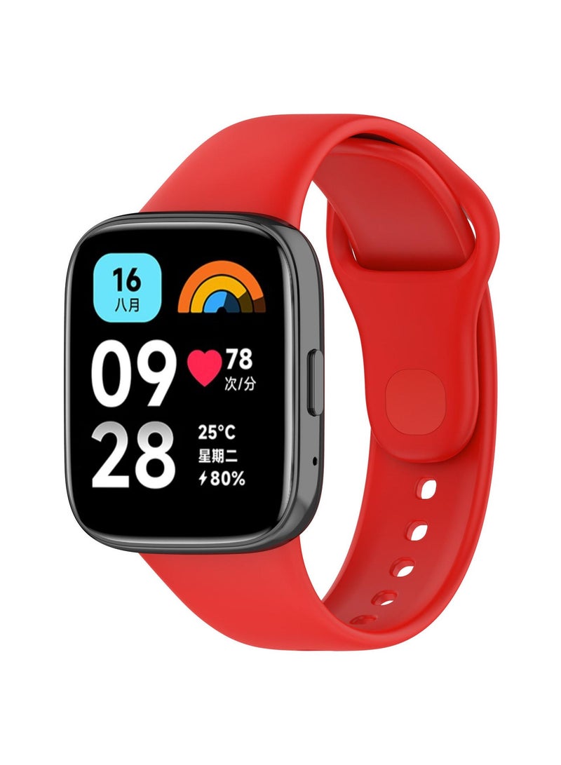 1Pcs Watch band for Redmi watch 3 lite watch strap Red - Image 1