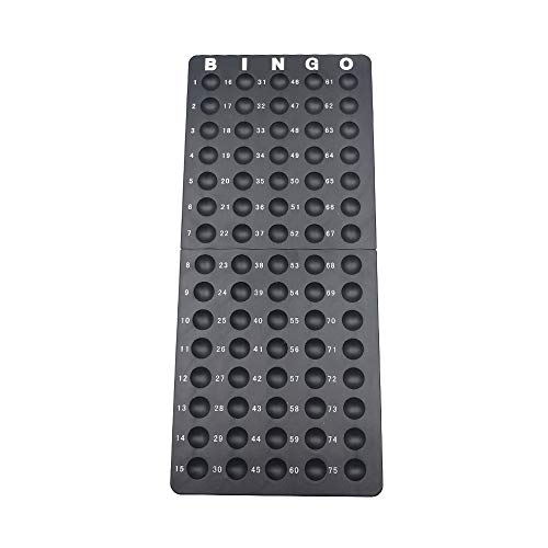 Yuanhe Bingo Board Ball Holder 35 Bingo Balls Tray Rack for Parties Family Game Nights - Image 1