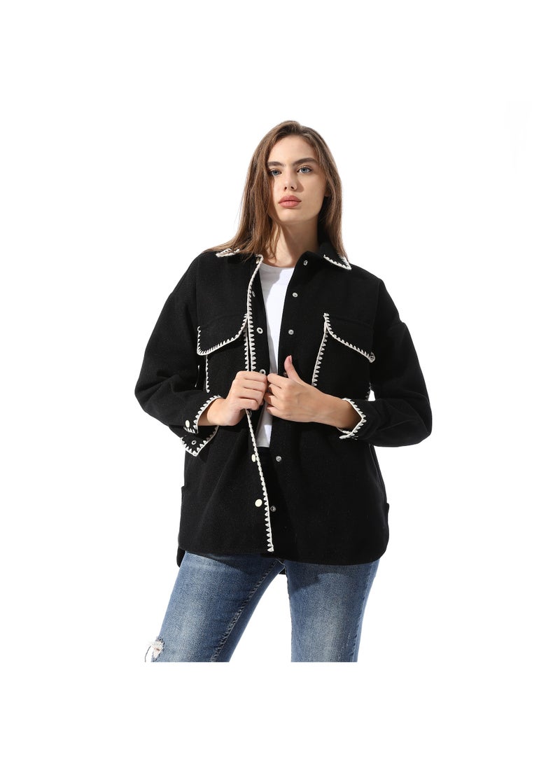 Coctail Women's Winter Jacket-17328 - Image 1