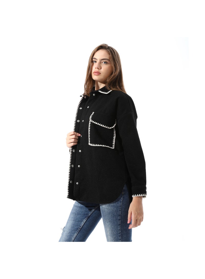 Coctail Women's Winter Jacket-17328 - Image 2