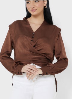 ELLA Top With Waist Twist Detail  - Image 3