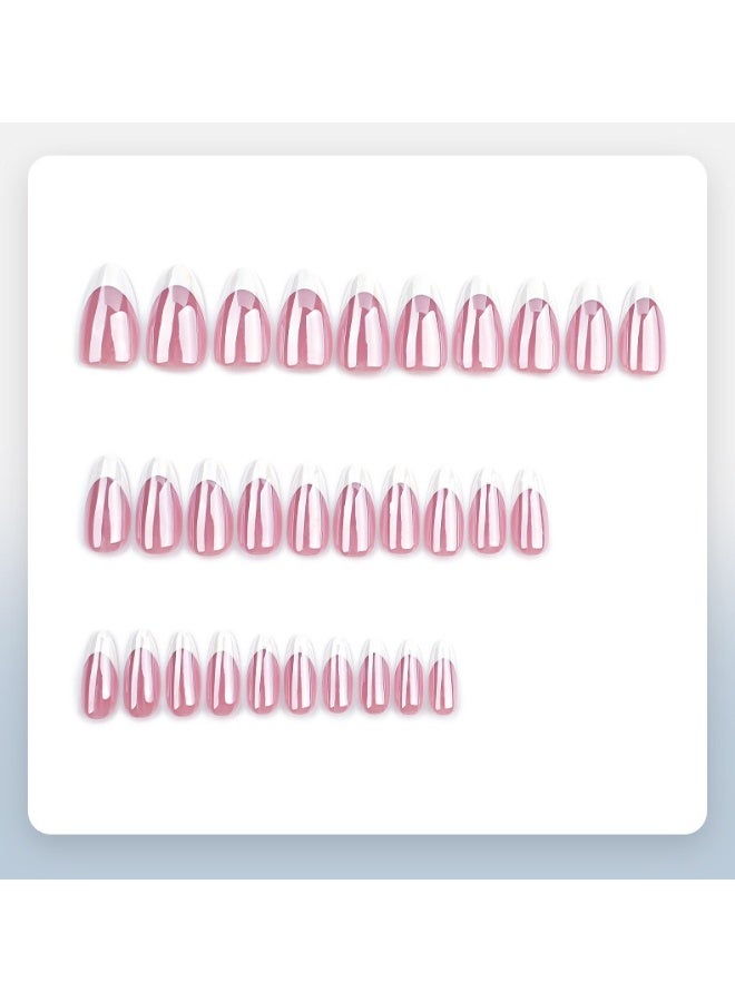 Remy Belle 30 Pcs Press on Nails includes Glue, Nail File, Cuticle Pusher - Image 5