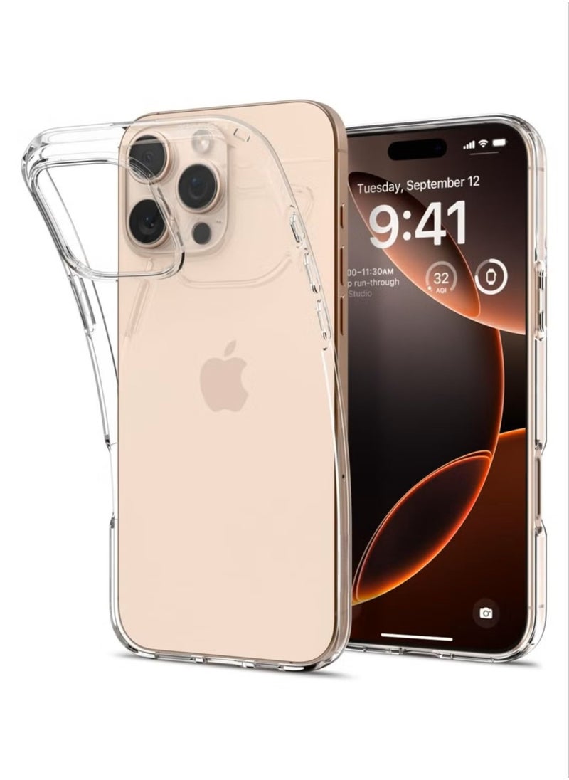 TWEGGON iPhone 16 Pro Max Clear Case, Protective Thin Clear Case Cover for Apple iPhone 16 Pro Max  - Image 1