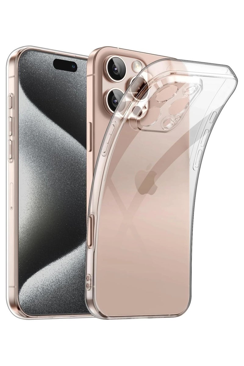 TWEGGON iPhone 16 Pro Max Clear Case, Protective Thin Clear Case Cover for Apple iPhone 16 Pro Max - Image 1