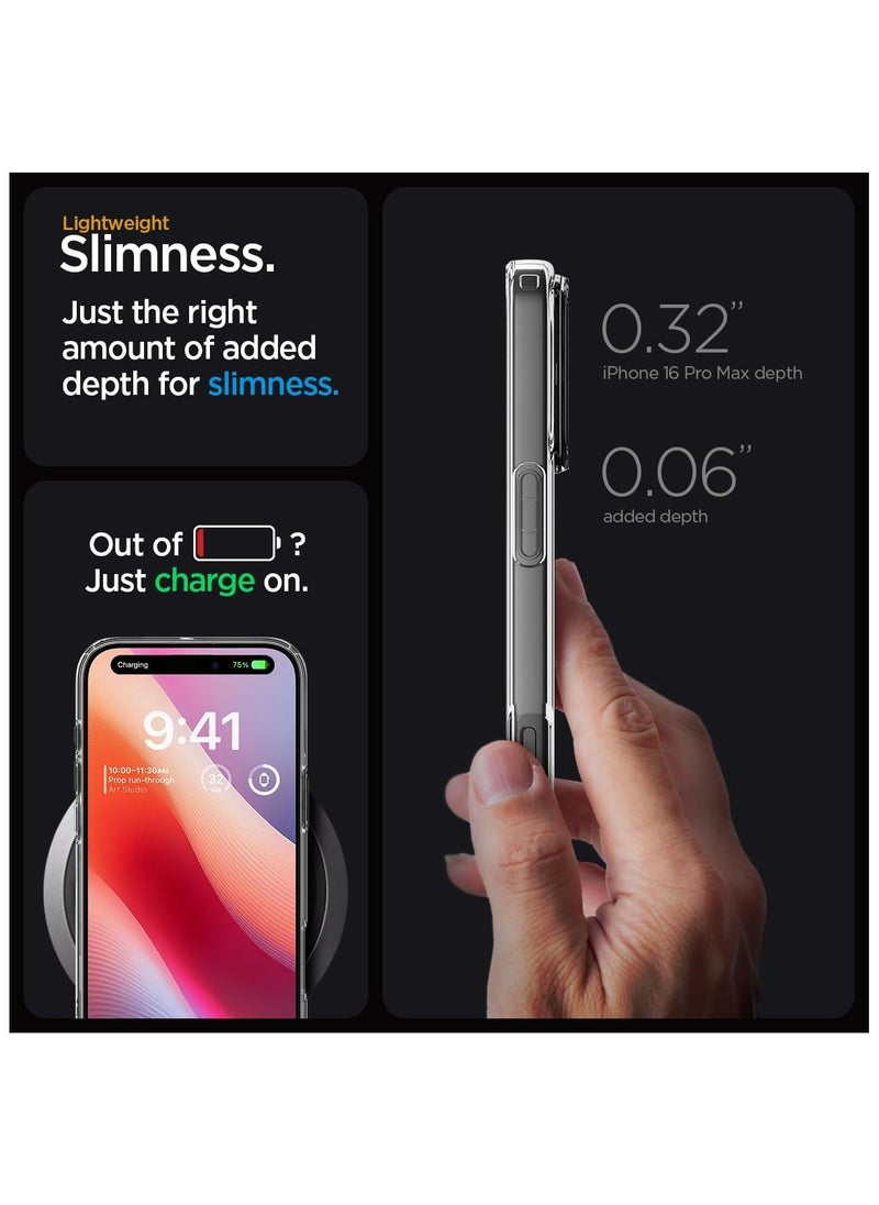 TWEGGON - iPhone 16 Pro Max Clear Case, Protective Thin Clear Case Cover for Apple iPhone 16 Pro Max - Image 1