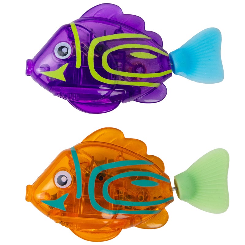 Catstages Meow-smerizing Fish Electronic Cat Toys, 2Pk, Replacement Pack for Meow-smerizing Fish Bowl, Multicolored - Image 1