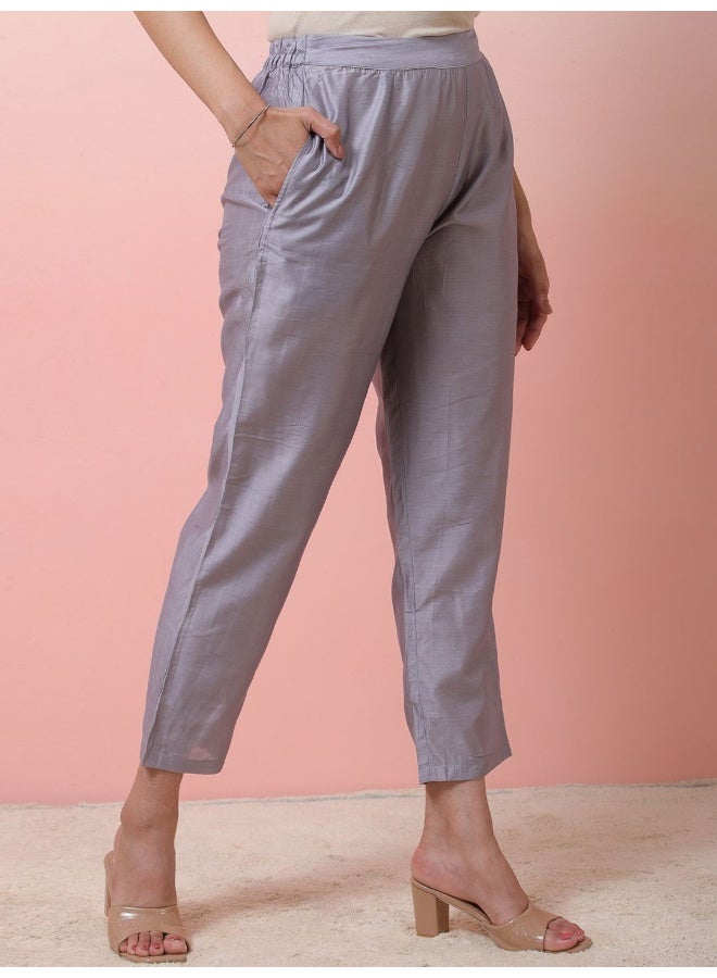 AKS Floral Printed Straight Kurta & Trousers With Dupatta - Image 4