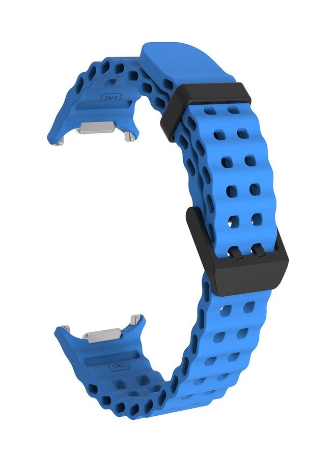 EANWireless Compatible for Samsung Galaxy Watch 7 Ultra Band 47mm, (5 Pack) Soft Ocean Silicone Sport Strap Replacement Accessory Fit for Samsung Galaxy Watch Ultra Bands - Image 2