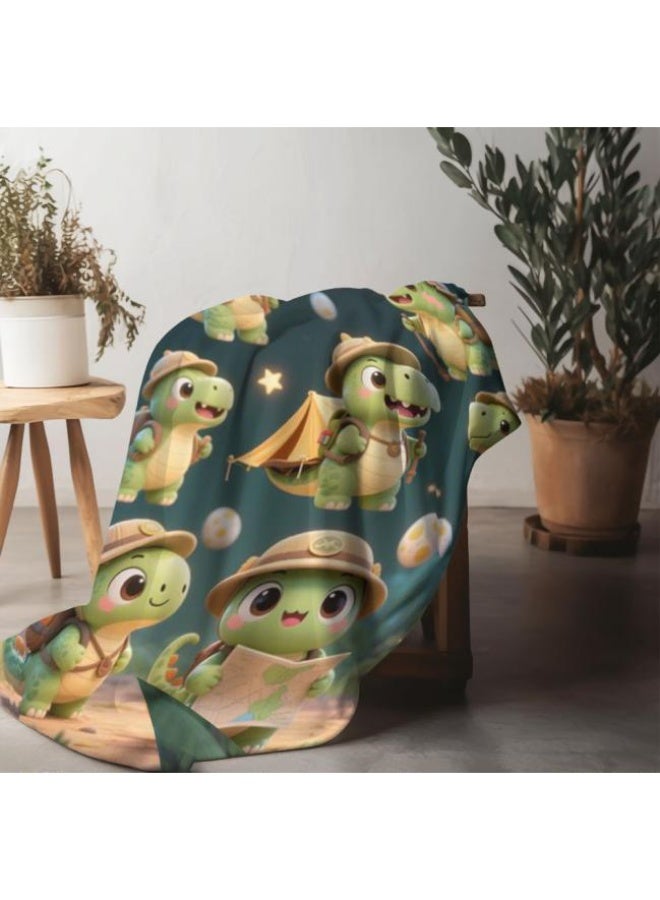 general Wisdom Fairy (latest) flannel thin blanket (warm and comfortable, suitable for sleep, game use, dust and sandproof) 150cm*200cm - 15 - Image 3
