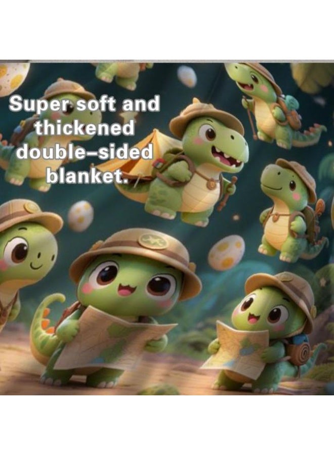 general Wisdom Fairy (latest) flannel thin blanket (warm and comfortable, suitable for sleep, game use, dust and sandproof) 150cm*200cm - 15 - Image 5