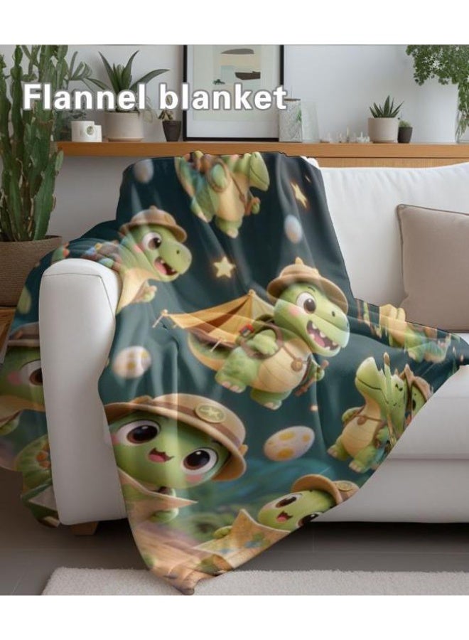 general Wisdom Fairy (latest) flannel thin blanket (warm and comfortable, suitable for sleep, game use, dust and sandproof) 150cm*200cm - 15 - Image 4