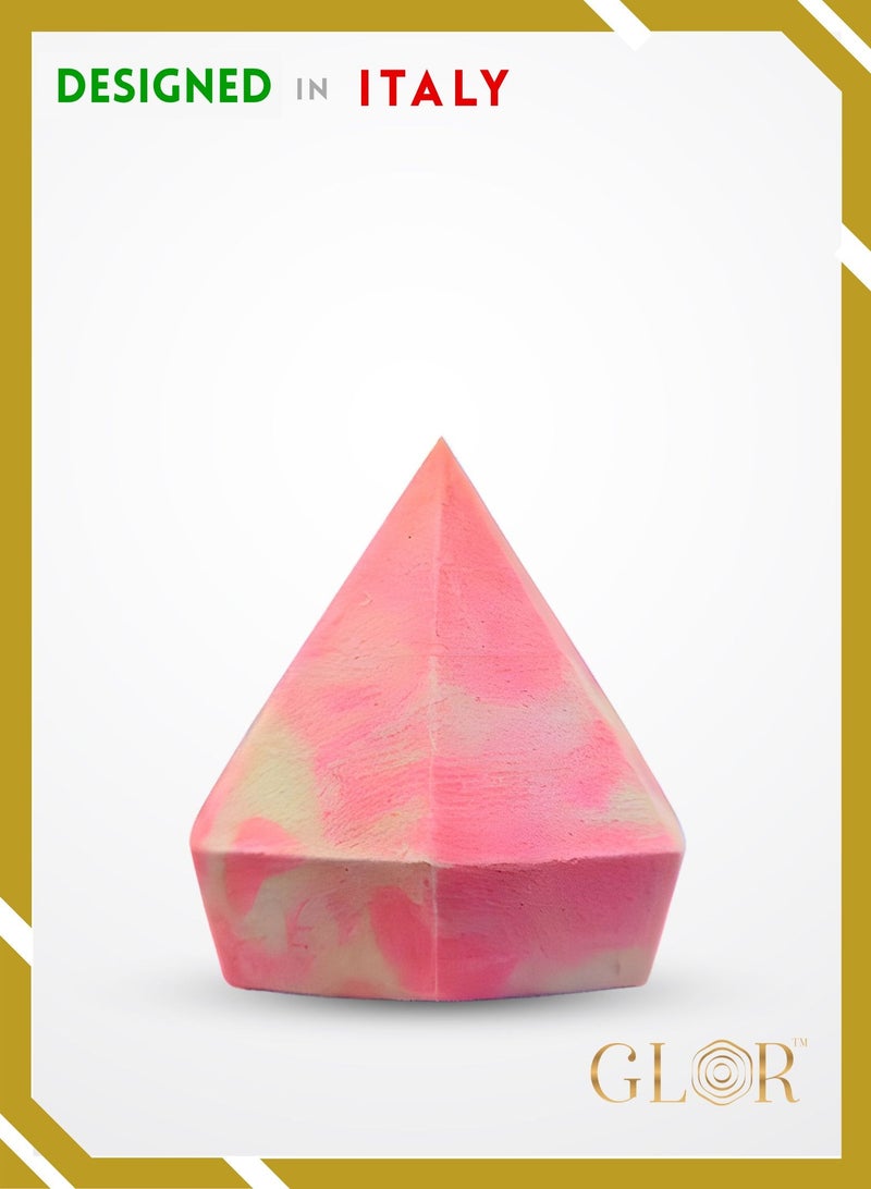GLOR Elegance Beauty Blender – Latex-Free Professional Makeup Sponge for Liquid Foundation, Powder and Cream, Wet and Dry Use, Vegan and Cruelty-Free - Image 1