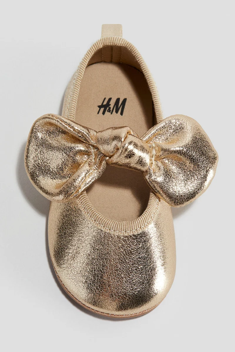 H&M Bow-detail ballet pumps