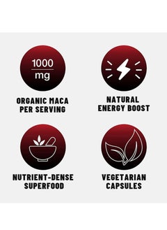 Wins Town Maca extra strength supports balance boost energy Dietary Supplement, - 60  Capsules  - Image 4