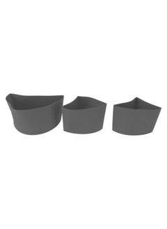 Thoraya 3 in 1 Slow Cooker Liner 6QT Silicone Cook Pot Divider Easy to Clean Slow Cooker Accessories Cooking Liner for Home Restaurant Grey  - Image 3