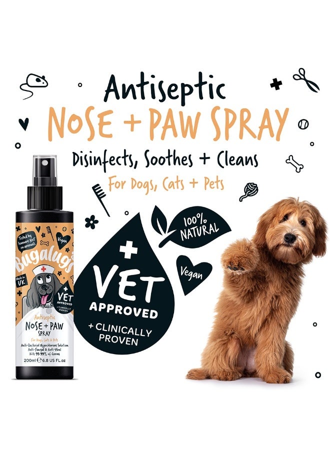 BUGALUGS Antiseptic Paw & Nose Spray 200ml (6.8 Fl Oz) - Image 4