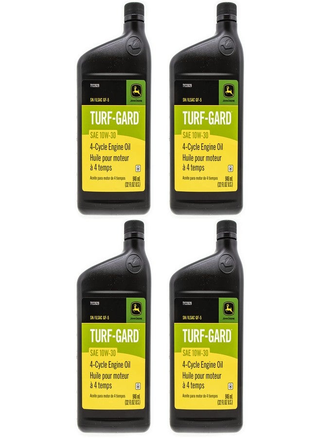 John Deere Original Equipment TURF-GARD 32 oz. 10W-30 Oil #TY22029 (PACK OF 4) - Image 1