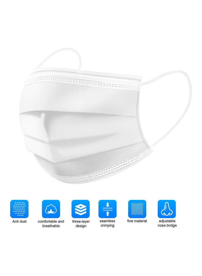 NIBEMINENT 50-Piece Disposable Face Mask - Image 4