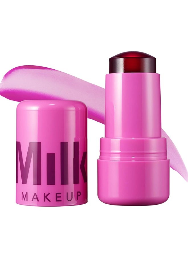 MILK MAKEUP Cooling Water Jelly Tint Lip + Cheek Blush Stain, Blush Stick for Cheeks, Jelly Blush Stick, Longlasting Non-Stick, Paraben-Free, 0.17 oz (Splash)  - Image 1