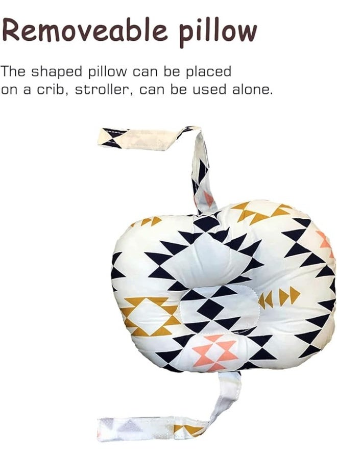 NAKXUS Nursing-Breast Feeding Baby Pillow,Newborn Infant support Cushion Nursing Maternity Breastfeeding Pillows U Shape Pillow Head Pillows - Washable Bamboo Cotton Pillowcase - Image 5