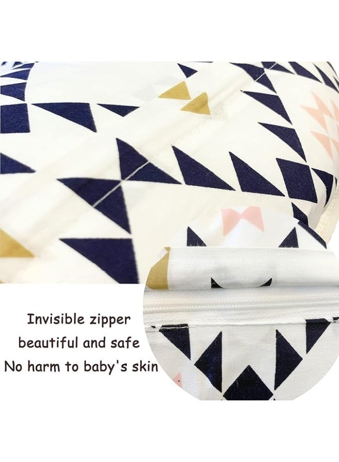 NAKXUS Nursing-Breast Feeding Baby Pillow,Newborn Infant support Cushion Nursing Maternity Breastfeeding Pillows U Shape Pillow Head Pillows - Washable Bamboo Cotton Pillowcase - Image 2