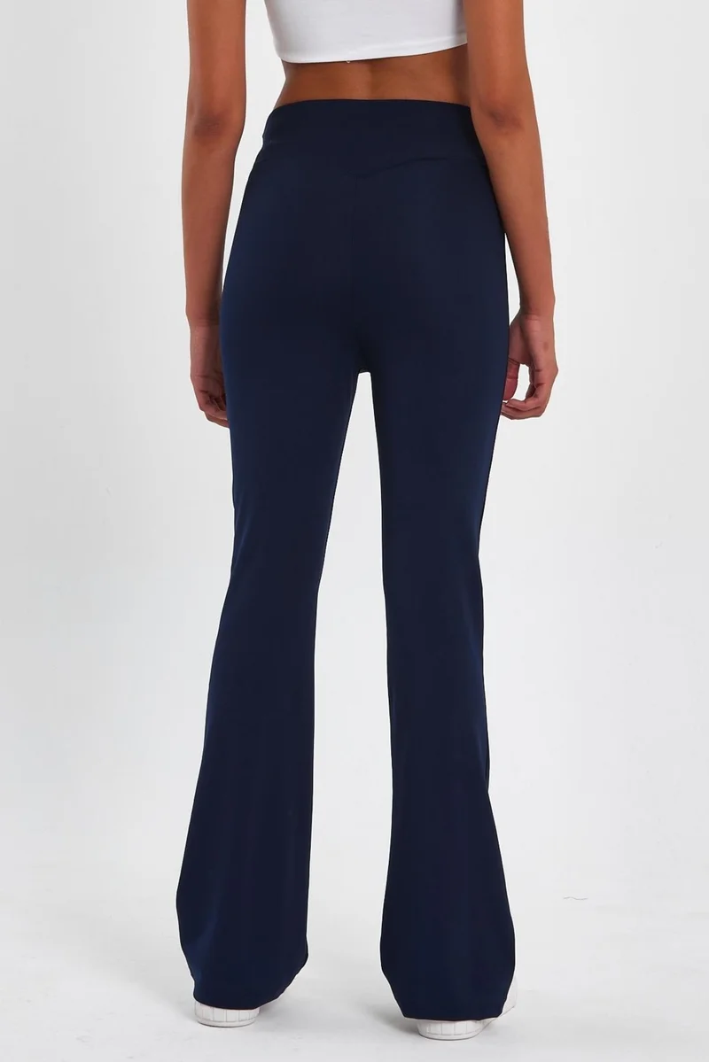 Alexander Gardi High Waist Flare Leg Slimming Leggings B23-0010