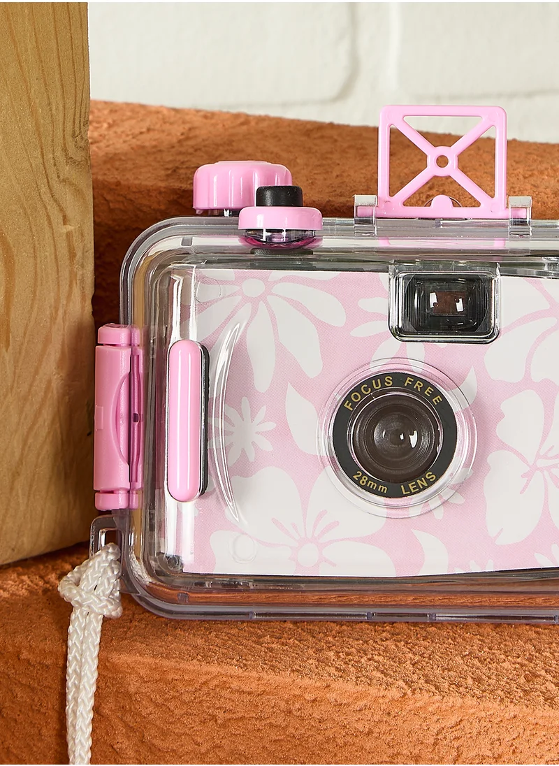 SUNNY LIFE Underwater Camera Underwater Camera Pink Floral