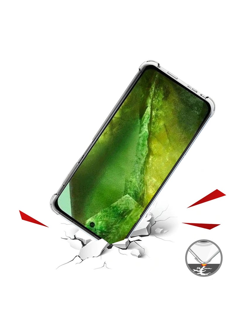 Wtech TPU Bumper Corners With Hard PC Case Cover For Google Pixel 8a 5G 2024 Clear - Image 3