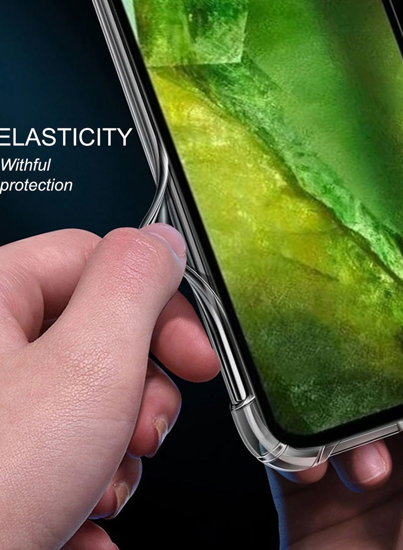 Wtech TPU Bumper Corners With Hard PC Case Cover For Google Pixel 8a 5G 2024 Clear - Image 4