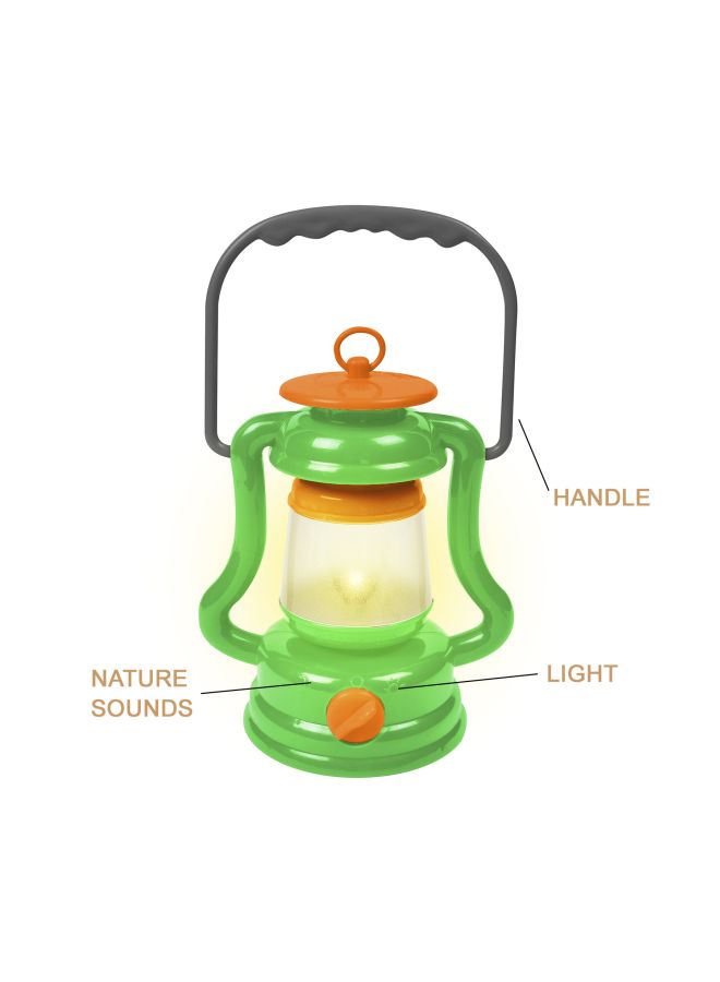Nature Bound Light & Sound Lantern Kit with Nature Sound Effects, Green, One Size - Image 3