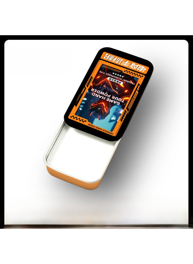 معجون ألعاب صلب للألعاب المحمولة King Glory مضاد للانزلاق ومقاوم للعرق ومعجون أصابع لوحدات تحكم الألعاب الإلكترونية للألعاب المحمولة - لون المنتج: 【مسحوق ألعاب الجوال الإلكترونية】 برتقالي - Image 1