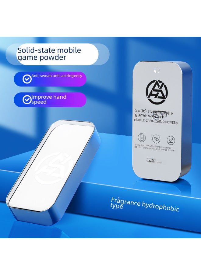 معجون ألعاب صلب للألعاب المحمولة King Glory مضاد للانزلاق ومقاوم للعرق ومعجون أصابع لوحدات تحكم الألعاب الإلكترونية للألعاب المحمولة - لون المنتج: 【مسحوق ألعاب الجوال الإلكترونية】 برتقالي - Image 4