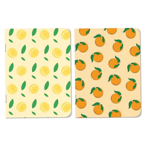 Sketchfab A5 Handy Diary notebook Unique Stationery items, Easy to Carry Unruled, Plain Cute Set of 2 for Writing, Notes, Notebooks - Journal Diary book (Hello Have a Nice Day - Yellow) - Image 1