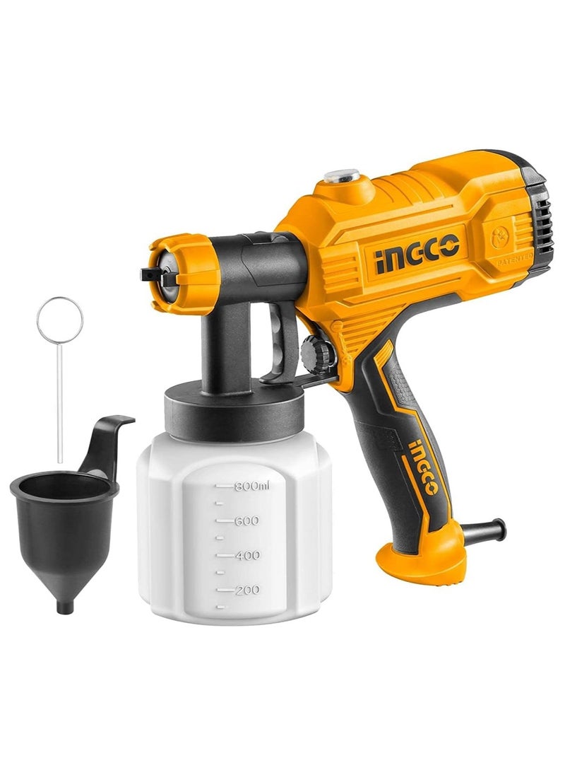 INGCO INGCO Lithium-Ion Electric Spray Gun – Adjustable Pressure, Lightweight, Ideal for Painting Walls, Furniture, and More  - Image 1