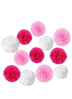 Brain Giggles Brain Giggles Baby Shower for Girls Decoration Kit 56pcs  - Image 4