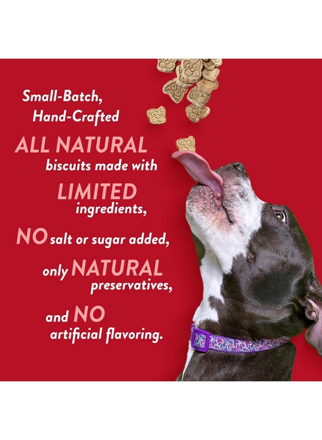Spunky pup Every Day Biscuit Dog Treats - All-Natural, Handmade in USA, Perfect for Training or Snacking, 10 oz Resealable Pouch- Holiday Bites- Roast Beef Flavor - Image 2